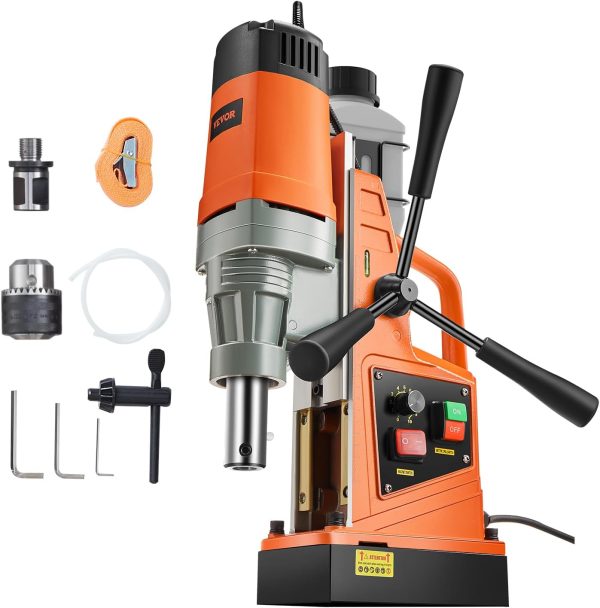 Vevor Magnetic Drill Press Titanium Alloy 500RPM-0