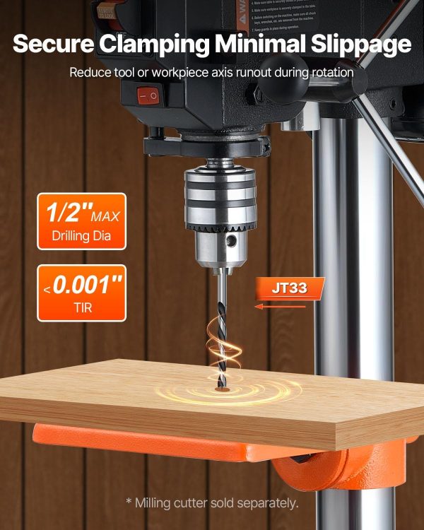 VEVOR Benchtop Drill Press Metal 5 Speed-4