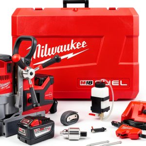 Milwaukee M18 Lineman Magnetic Drill Kit-0