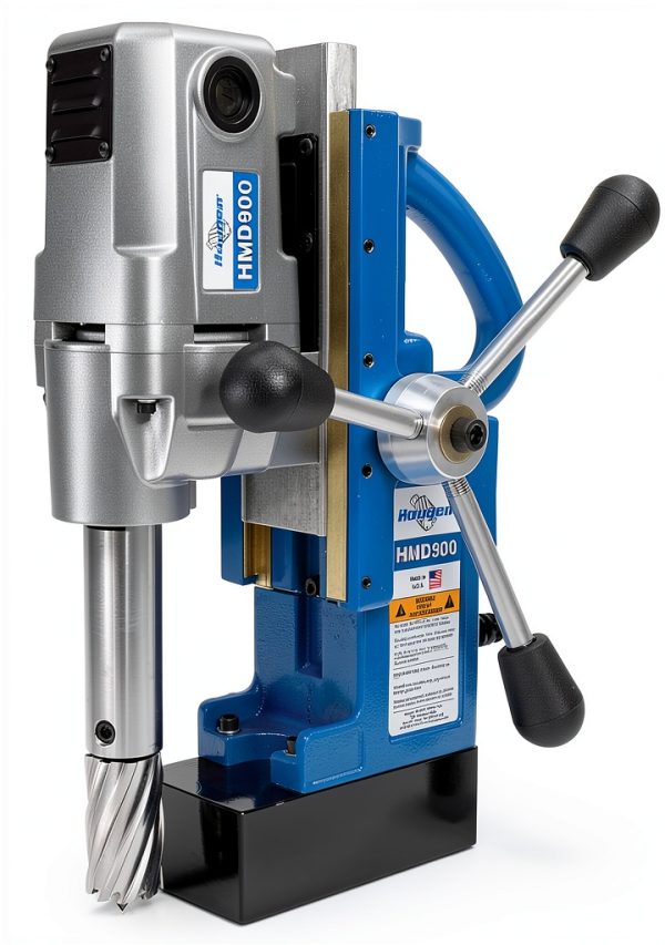 Hougen HMD900 Mag Drill 115V Power Magnetic Drill Press-0