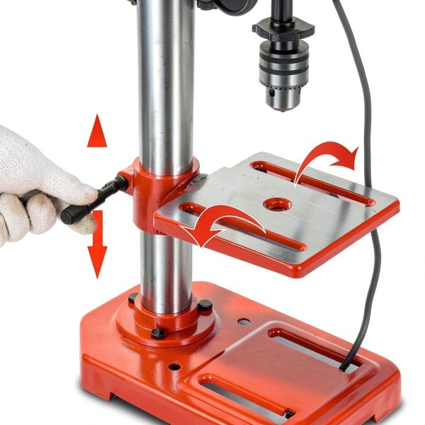 PeakPursuit Benchtop Drill Press 110V 2.5A Metal-4