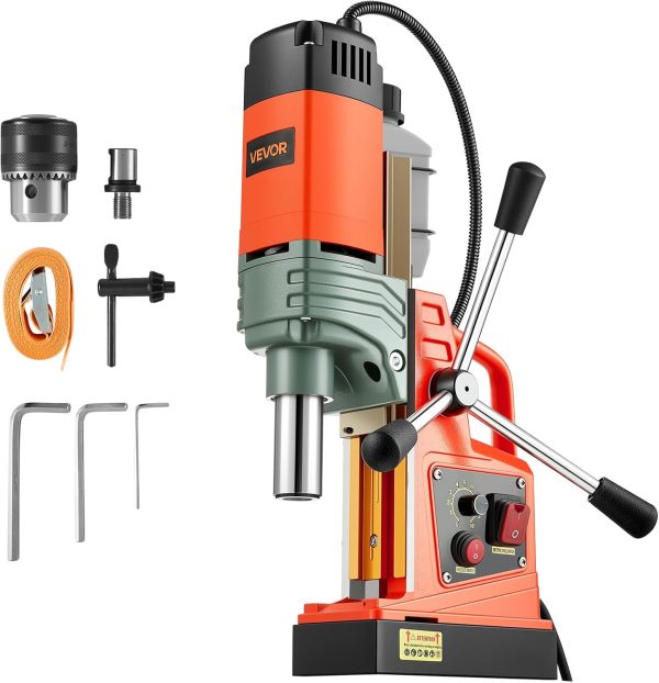 VEVOR Magnetic Drill Press 1400W Metal Drill-0