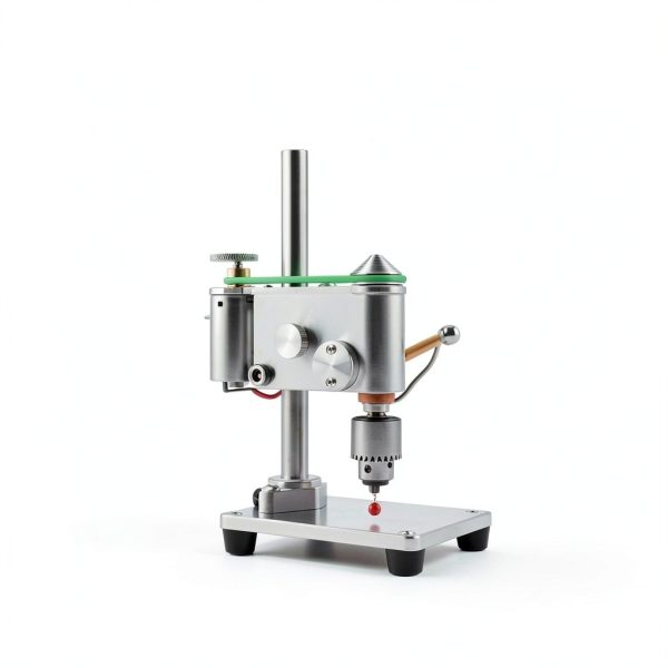 QWEXOB Benchtop Drill Press Metal Chrome 4500RPM-6