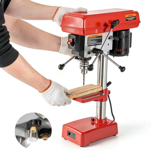 PeakPursuit Benchtop Drill Press 110V 2.5A Metal-2
