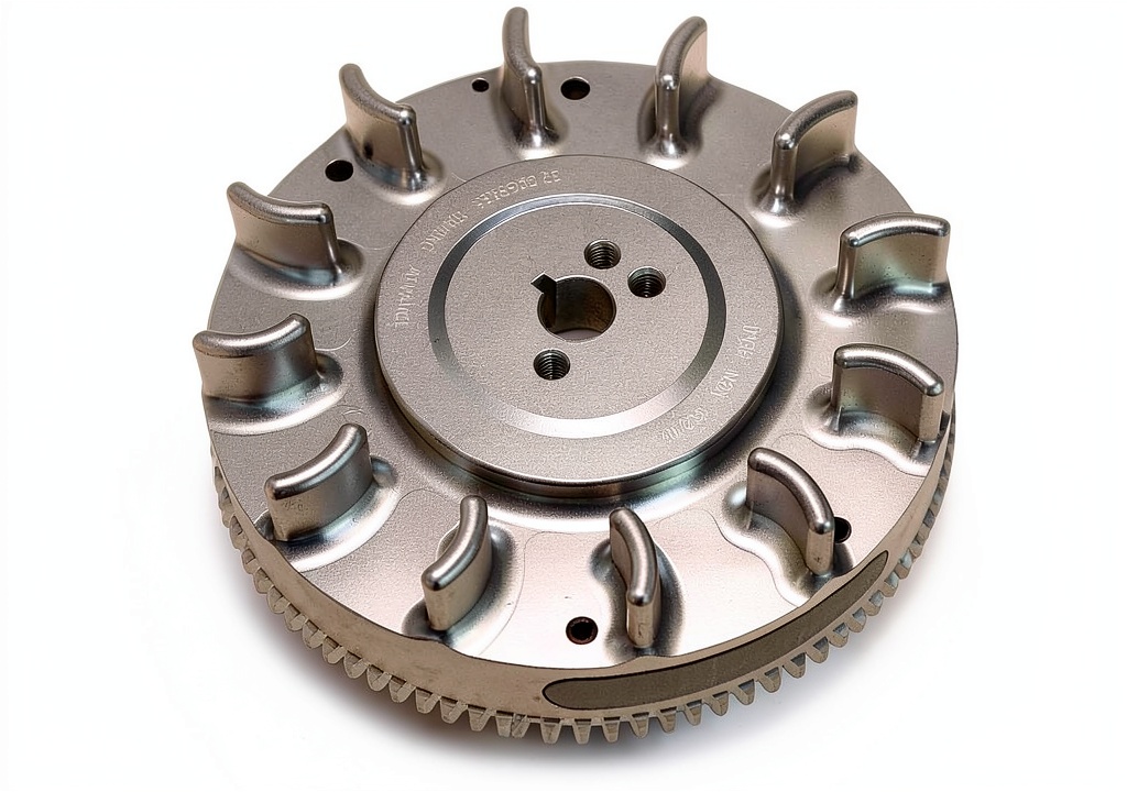 'Billet aluminum flywheel'