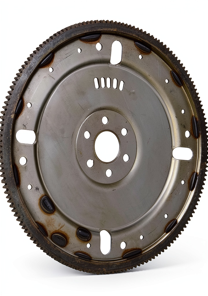 Installing Pioneer FRA-205 Silver Auto Flywheel on a wooden workbench
