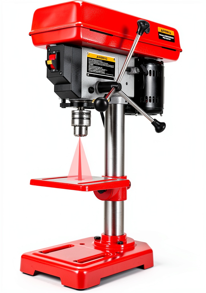 PeakPursuit Benchtop Drill Press metal construction