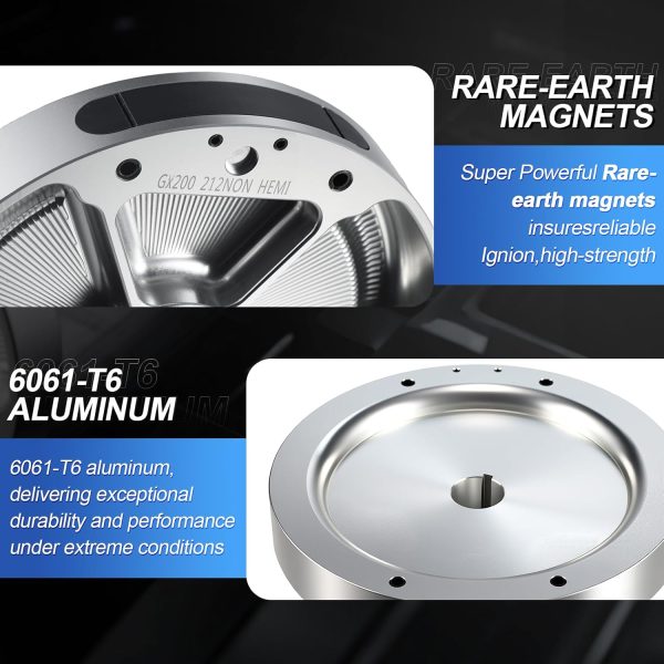 Ultra-Light Billet Aluminum Flywheel for Honda-2