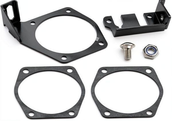 Vkinman 4-Bolt Throttle Cable Bracket for Intakes-2