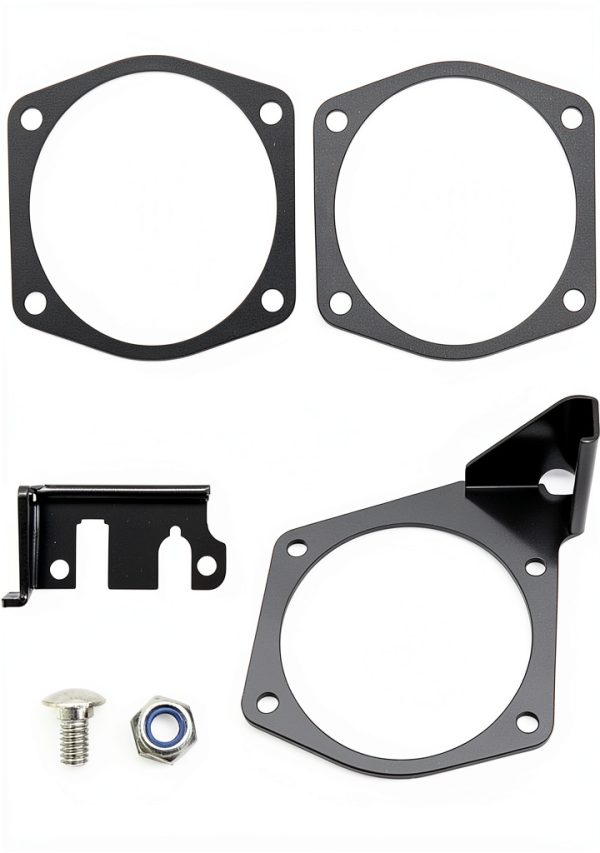 Vkinman 4-Bolt Throttle Cable Bracket for Intakes-0