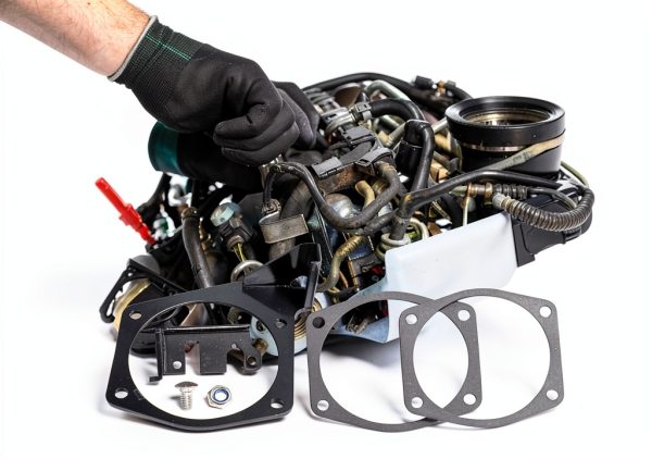 Vkinman 4-Bolt Throttle Cable Bracket for Intakes-6