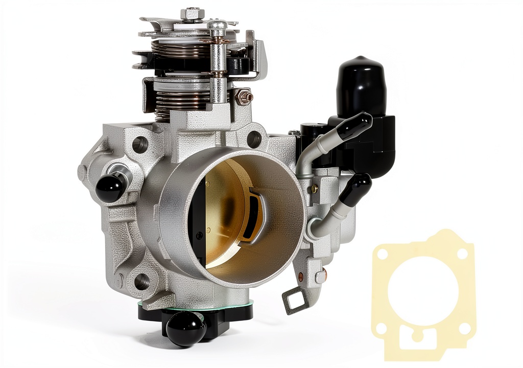 TAGMORE throttle body installed in a Honda engine bay
