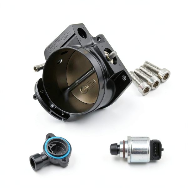 Talynx 92mm Throttle Body Assembly for GM LS Engines Black Aluminum-7