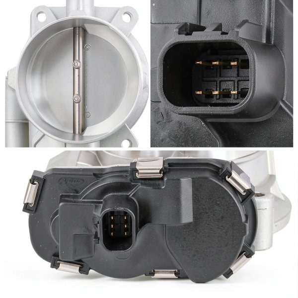 A-Premium Aluminum Throttle Body Push Pull 12V Electronic with TPS for-6