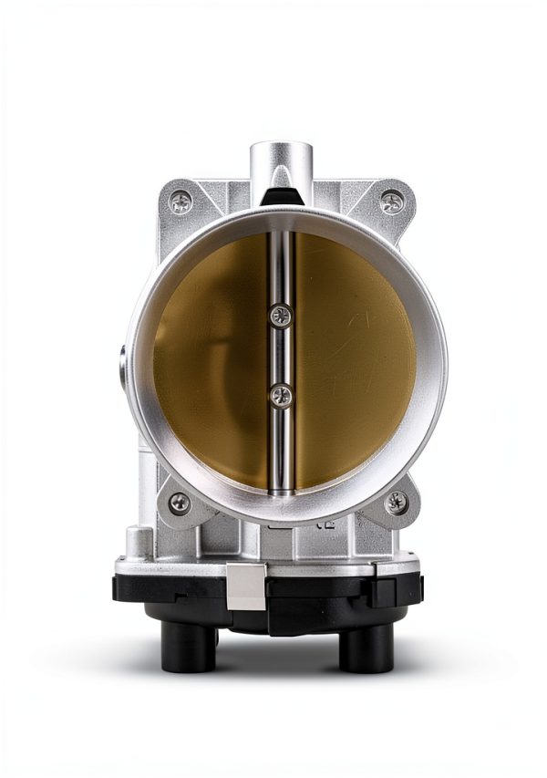 Throttle Body VANBOL Polished Aluminum Inner for 2009-2015 Chevrolet-4