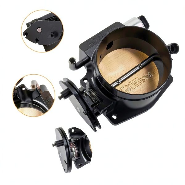 92mm Throttle Body maXpeedingrods 92MM with TPS IAC Aluminum-2