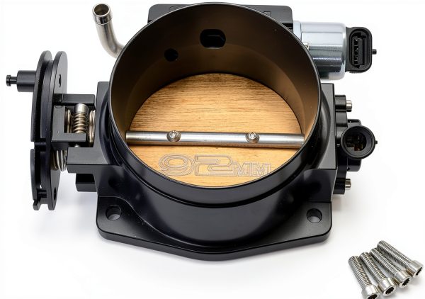 Talynx 92mm Throttle Body Assembly for GM LS Engines Black Aluminum-0