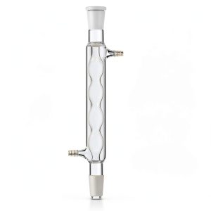 Allihn Condenser 24/40 200mm Glass Lab Heat Exchanger by Deschem-0