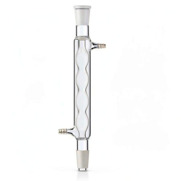 Allihn Condenser 24/40 200mm Glass Lab Heat Exchanger by Deschem-0