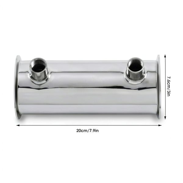 3 inch dephlegmator condenser HGANBZHS Steel Reflux-8