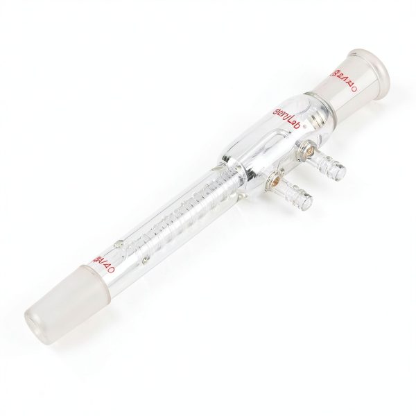 Glass Coil Reflux Condenser StonyLab 245mm Borosilicate 24/40 Joints-4