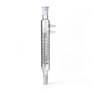 200mm 24/40 Glass Spiral Reflux Condenser Deschem Graham Labware-0