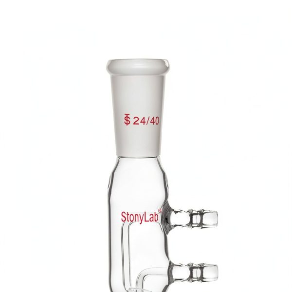Glass Coil Reflux Condenser StonyLab 245mm Borosilicate 24/40 Joints-3