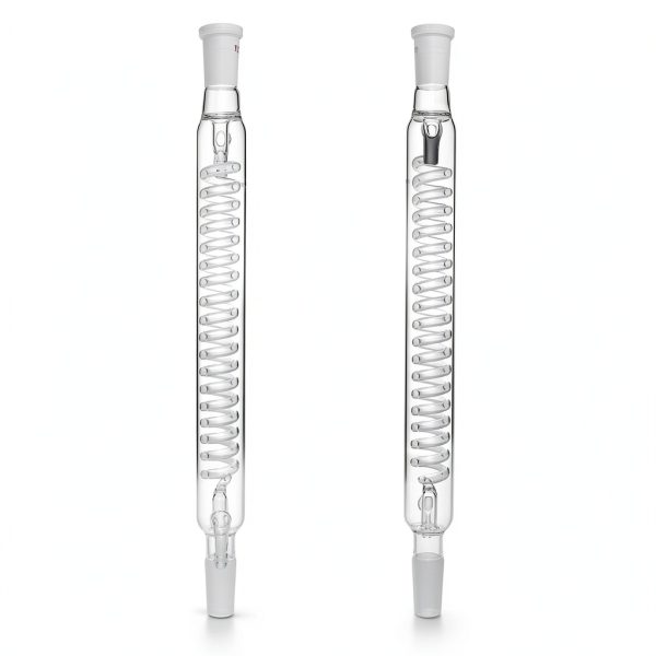 Graham Condenser QWORK Lab Glass Condenser with 300mm 24 40 Joint-1