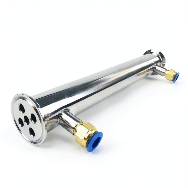 LIYOUEN 1.5" 38mm Dephlegmator Reflux Condenser 304 Steel 300mm-1