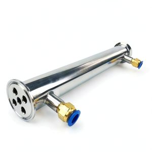 LIYOUEN 1.5" 38mm Dephlegmator Reflux Condenser 304 Steel 300mm-0