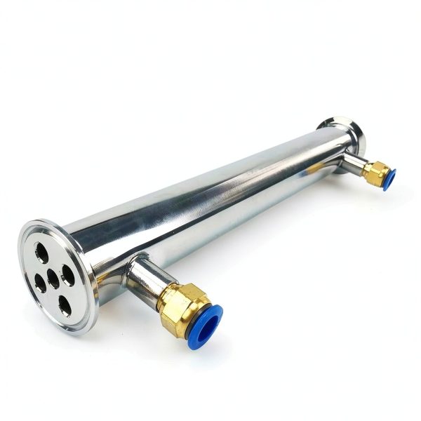 LIYOUEN 1.5" 38mm Dephlegmator Reflux Condenser 304 Steel 300mm-0