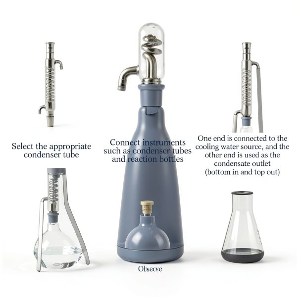 Borosilicate Glass Graham Condenser Relaxweex 24 40 Joint 200mm-5